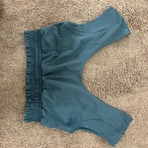 Free People green workout top